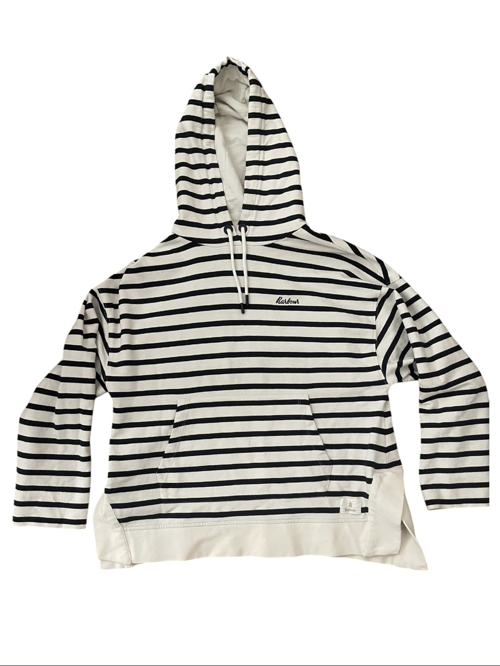 Barbour Thistle Striped Hoodie Pullover